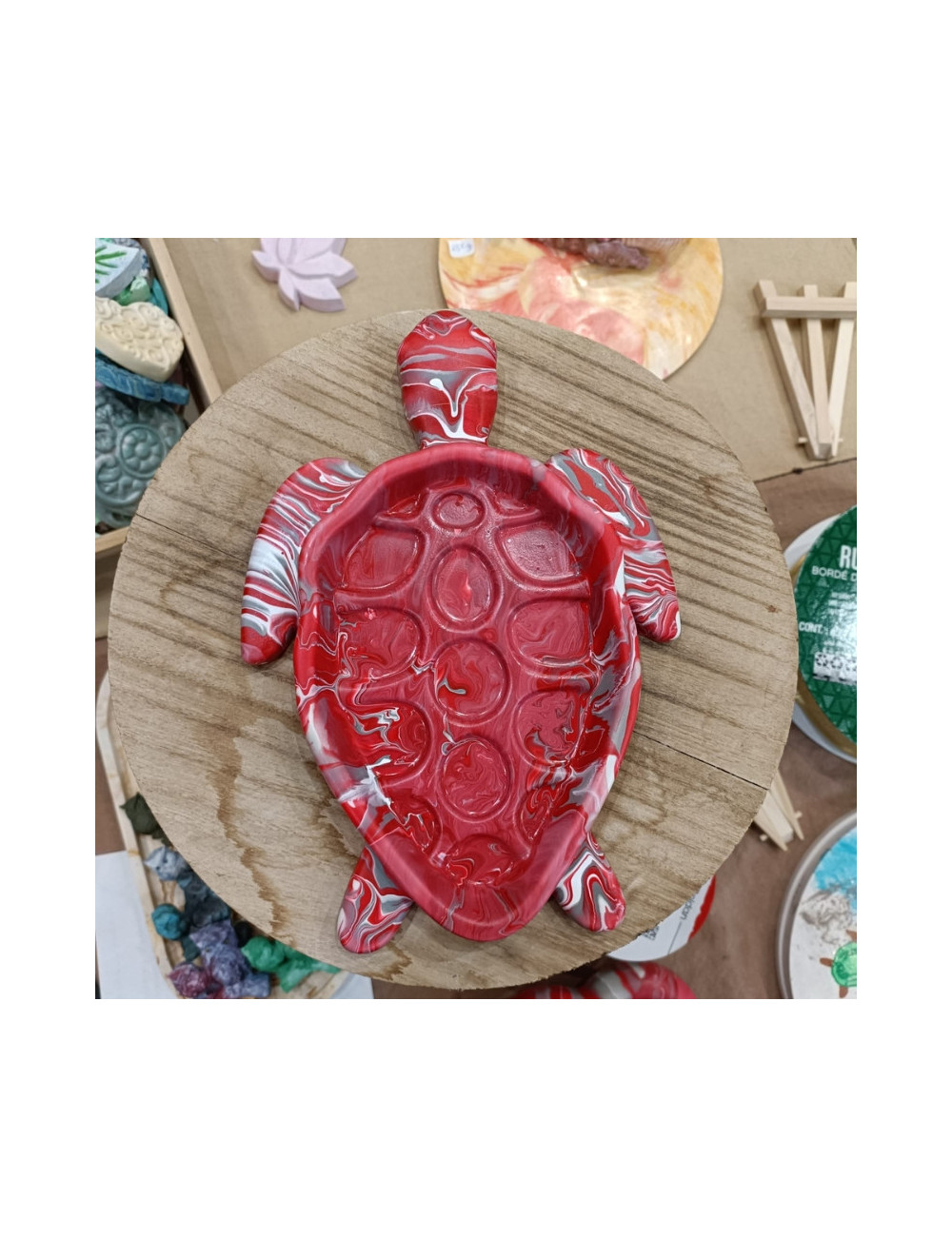 Tortue "Corail de Rubis"